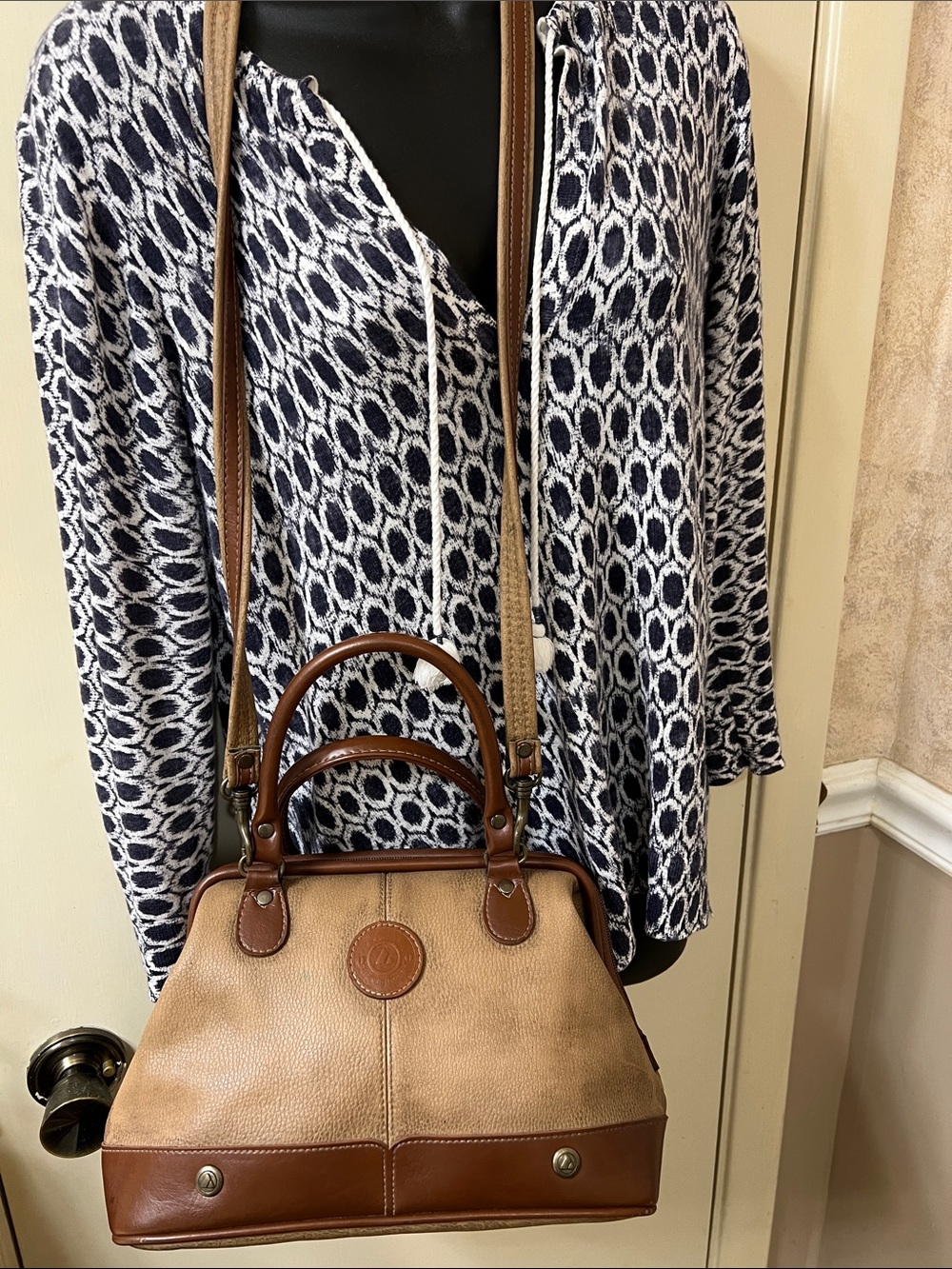 Vintage Liz Claiborne Crossbody Satchel